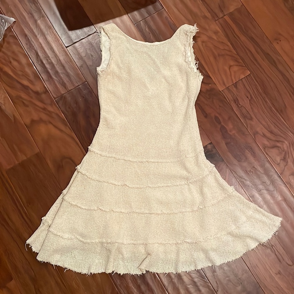 Zara cream colour dress - S
